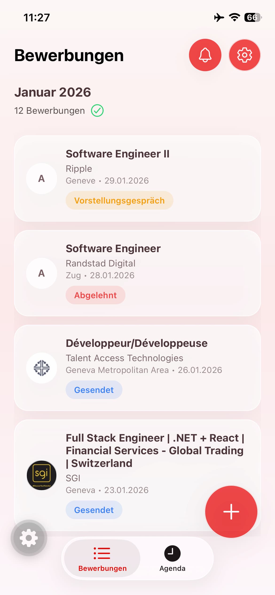 Candidatures